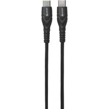 eSTUFF ES604103-BULK USB cable 1 m USB 2.0 USB C Black