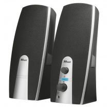 Trust MiLa 2.0 Speaker Set Black. Silver Wired 5 W