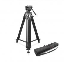 Shape VIDEO TRIPOD 3 STAGE. 75mm BOWL WITH FLUID HEAD AND BAG
