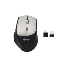 LevelOne Equip 245115 Wireless Mouse with Dual Connect Adapter (USB-C+