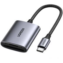 FDL USB-C TO 2 PORT CARD READER HUB - SD &amp; MICRO SD(TF)