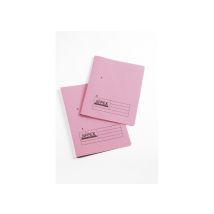 Rexel Jiffex Foolscap Transfer File Pink (50)