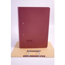 Guildhall Spring Transfer File Manilla Foolscap 420gsm Red (Pack 25) -