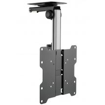 Techly ICA-CPLB-222 TV mount 94 cm (37&quot;) Black. Silver