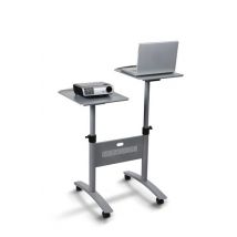 Nobo Multimedia Projection Trolley - Twin Platform