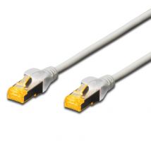 FDL 1M CAT.6a 10Gb S-FTP LSZH PATCH CABLE - GREY