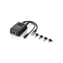 LevelOne Fast Ethernet PoE Splitter. 802.3af PoE. 5-12V DC Output