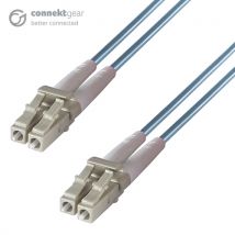 connektgear 1m Duplex Fibre Optic Multi-Mode Cable OM3 50/125 Micron L