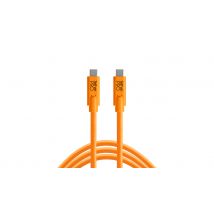 Tether Tools CUC15-ORG USB cable 4.6 m USB 3.2 Gen 1 (3.1 Gen 1) USB C