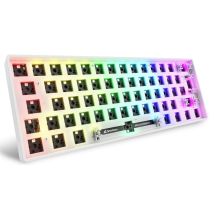 Sharkoon SKILLER SGK50 S4 keyboard Home USB QWERTY German White