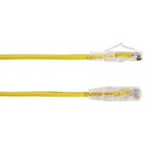 Black Box CAT6A 0.9m networking cable Yellow U/UTP (UTP)