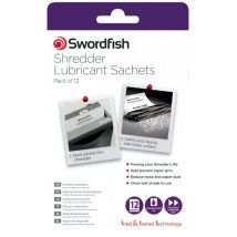 Swordfish 40015 paper shredder accessory Lubricant sachets 12 pc(s)