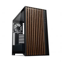 TECWARE Timber ATX PC Case. High Airflow Mid Tower with Wood Front Pan