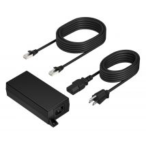 HP Poly PoE++ 65W 2.5G Adapter with 3.66m CAT6A Cable and Power Cord B
