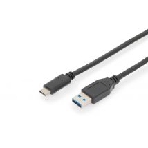 Digitus USB Type-C connection cable. Gen2. Type-C to A
