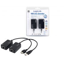 LogiLink Line Extender USB via CAT5/6 interface cards/adapter