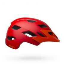 Bell Sidetrack Youth Helmet - Matt Red / Orange