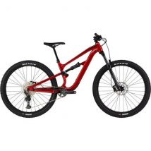 Cannondale Habit 4 Full Suspension Mountain Bike - 2024 - Candy Red, Large