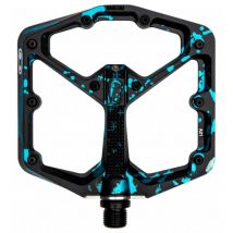 Crank Brothers Stamp 7 Flat Pedals - Black / Blue, Large