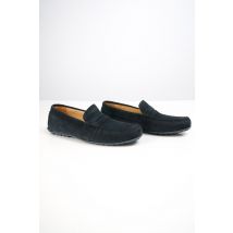 Mocassins suédine homme - cuir