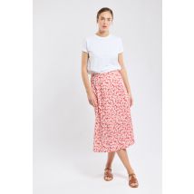 Jupe longue fleurie - coton