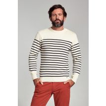 Pull marin rayé Molène - laine
