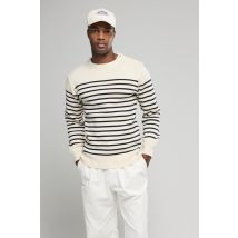 Pull marin rayé Molène - laine