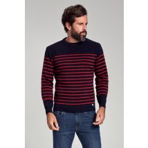 Pull marin rayé Molène - laine