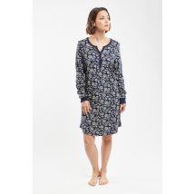 Chemise de nuit imprimée - coton