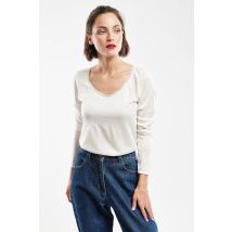T-shirt manches longues - soie