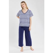 Pyjama rayé - coton léger