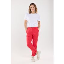 Pantalon taille élastique - coton