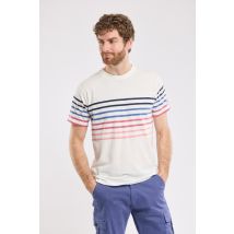 T-shirt rayé - coton léger