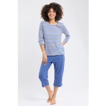 Pyjama corsaire rayé - coton léger