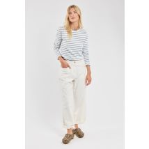 Pantalon large - toile de coton