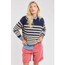 Pull rayé - coton