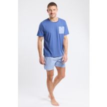 Pyjama short rayé - coton