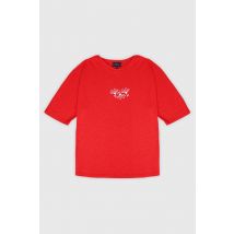 T-shirt manches kimono - coton flammé