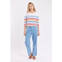Pantalon à pont - denim