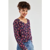Blouse à motif floral