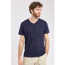 T-shirt col V - coton léger
