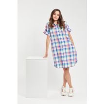 Robe à carreaux - coton
