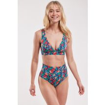 Bas de maillot de bain fleuri