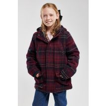 Duffle-coat à carreaux Kids - drap de laine