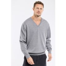 Pull col V Bérac - laine