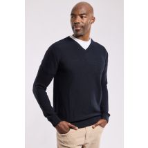 Pull col V Bérac - laine mérinos