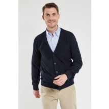 Cardigan boutonné Bérac - laine mérinos et acrylique