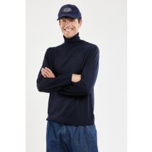 Pull col roulé - laine mérinos