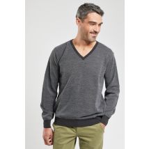 Pull col V Bérac - laine mérinos