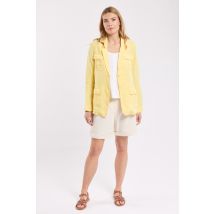 Veste saharienne en lin Sienna